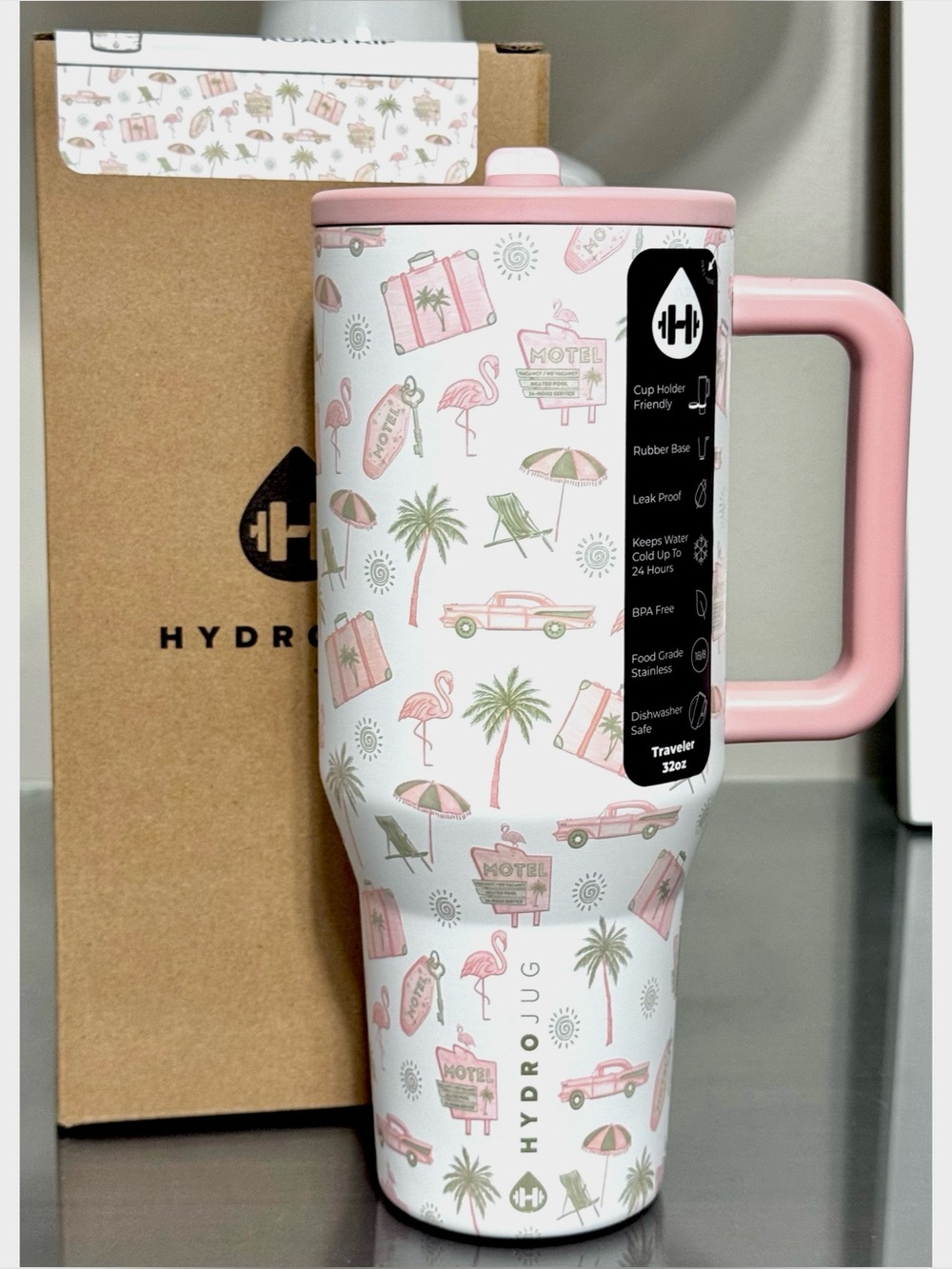 HydroJug 32oz‎ Traveler, ROAD TRIP